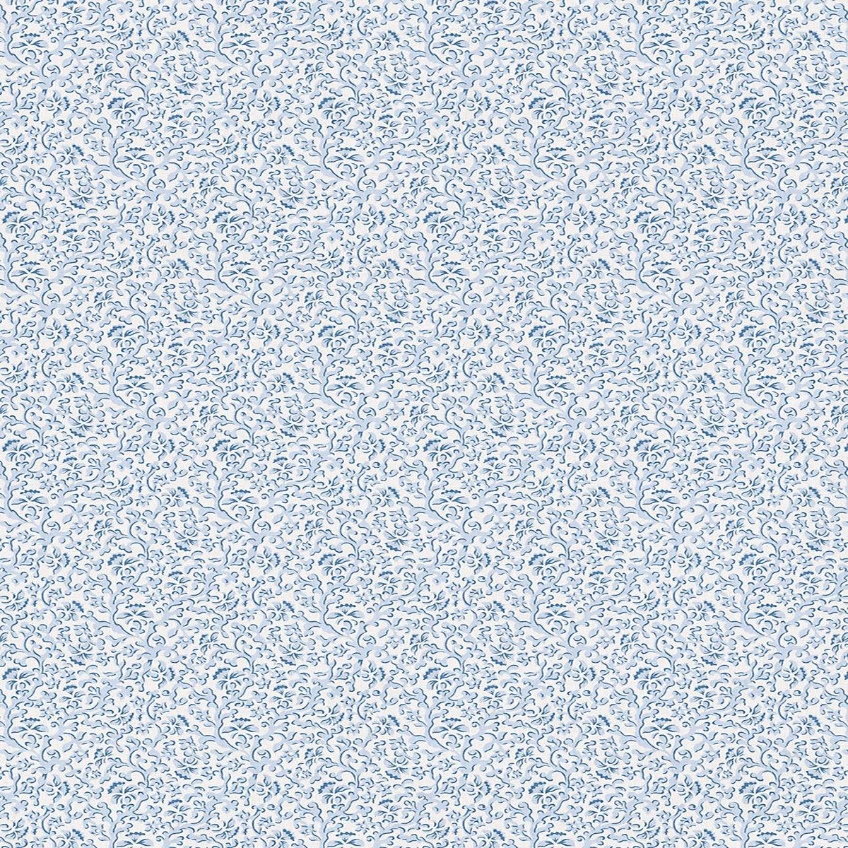 Scalamandre Bandbox Print Bluebell Fabric