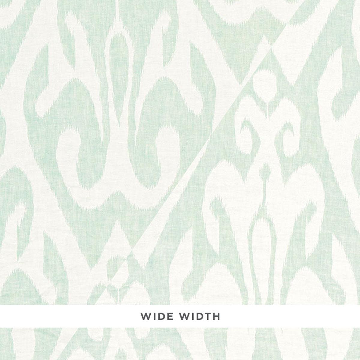 SCHUMACHER PALAZZO TOKAT WEAVE PATTERN WOVENS PATTERN WOVENS AQUA - 66101