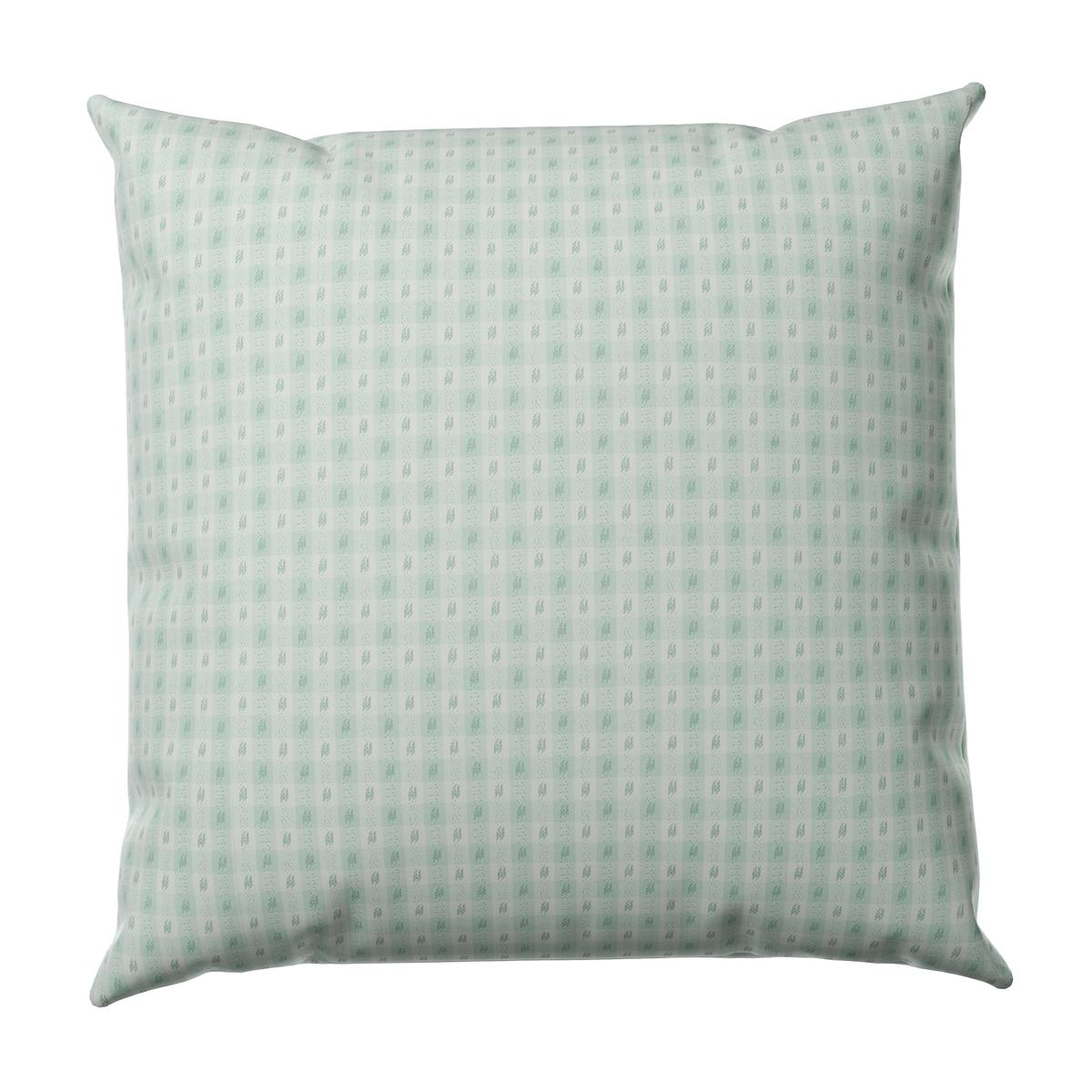 Euro Sham in Luxe Gingham - Spa