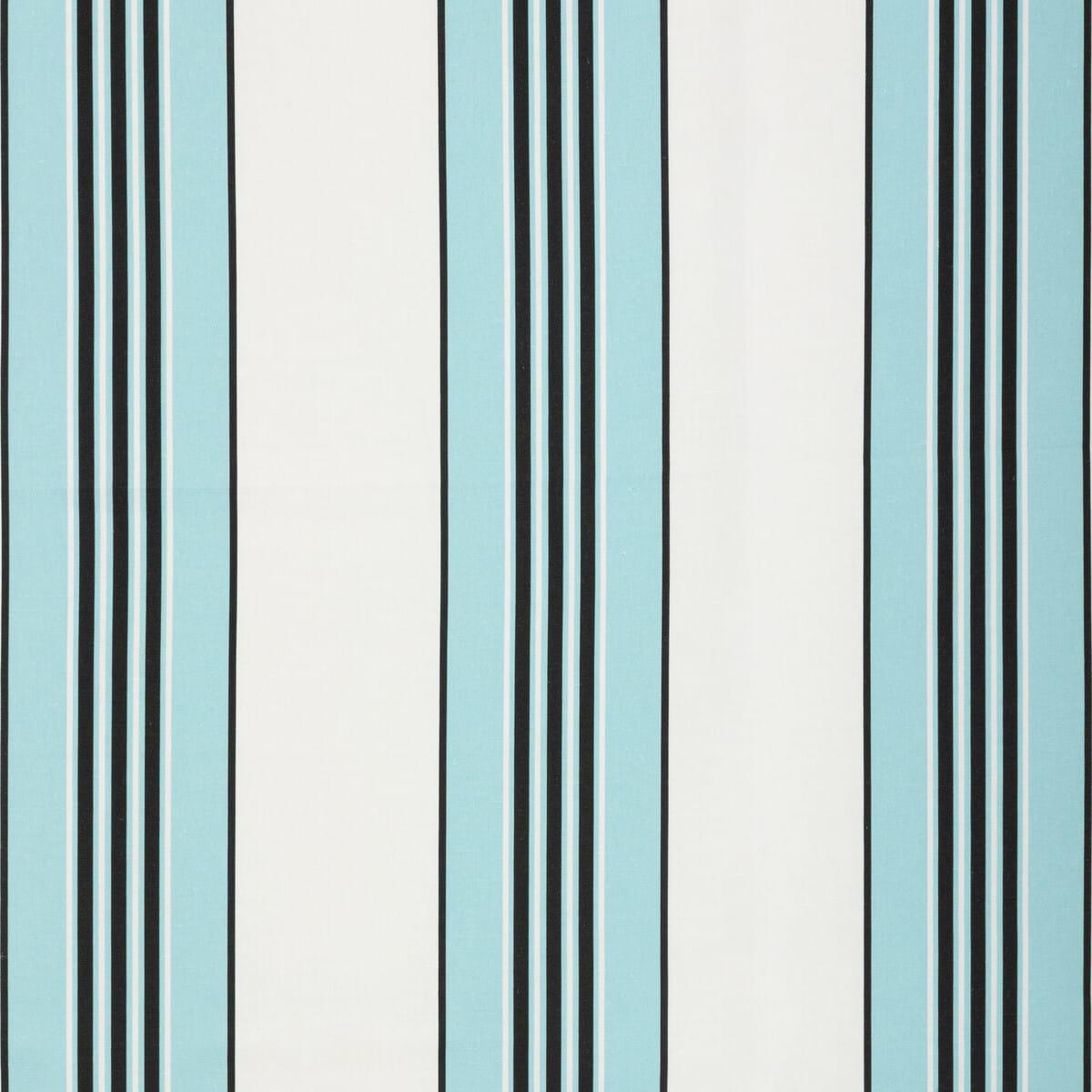 8025113.113.0 RAYURE MARCELLIN AQUA - BRUNSCHWIG & FILS Fabric