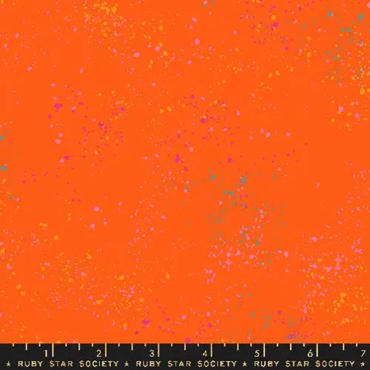 Orange Speckled Goldfish 43"/44" Fabric Per Yard