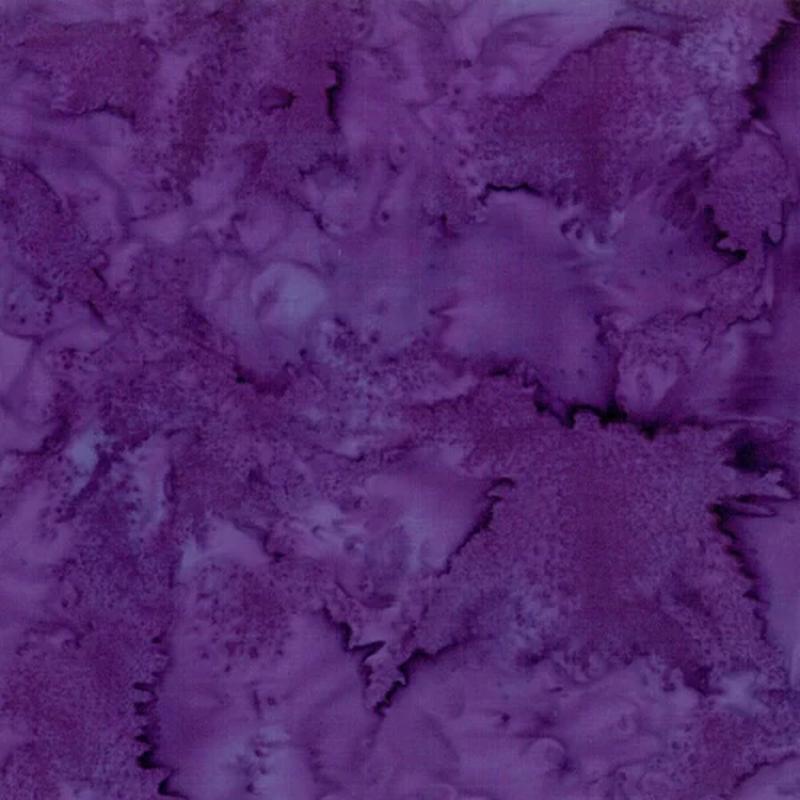 Fabric Hoffman New Grape Watercolor Batiks by the Quarter Yard 1895-N45
