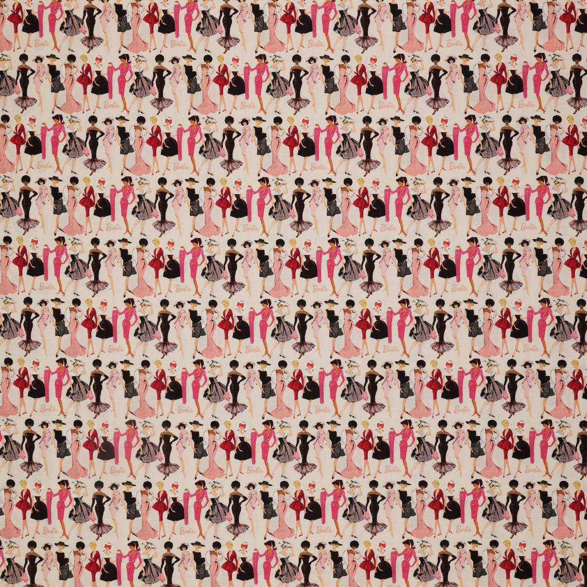 Barbie Vintage Fabric Collection - Fashion Blush