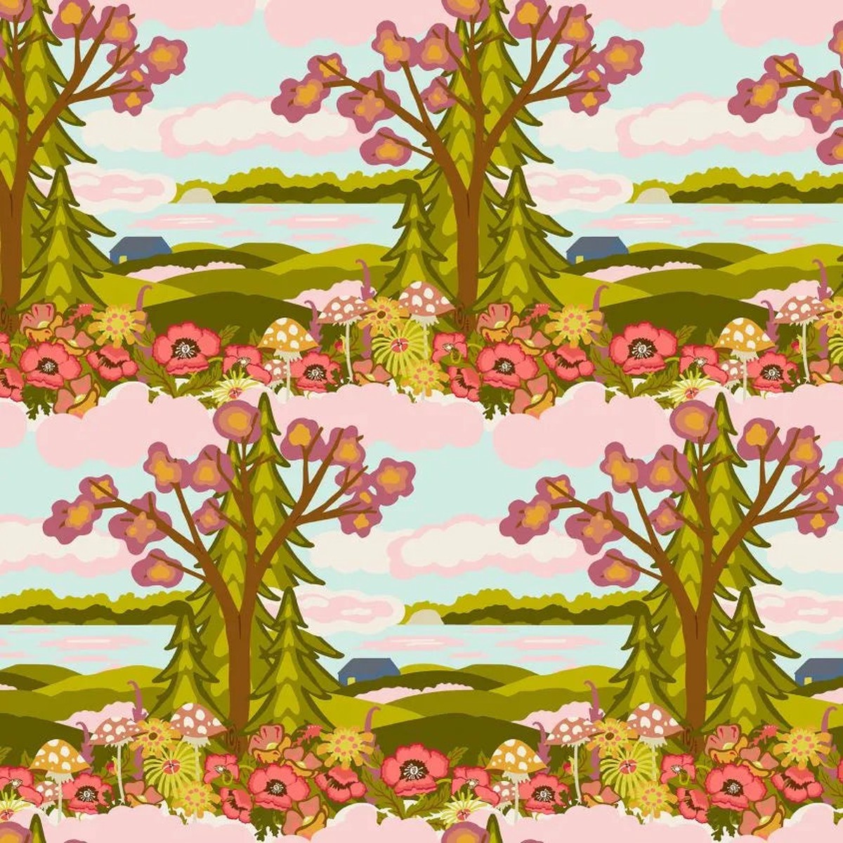 Alison Glass Camp Kitschy Lala - Echo in Autumn
