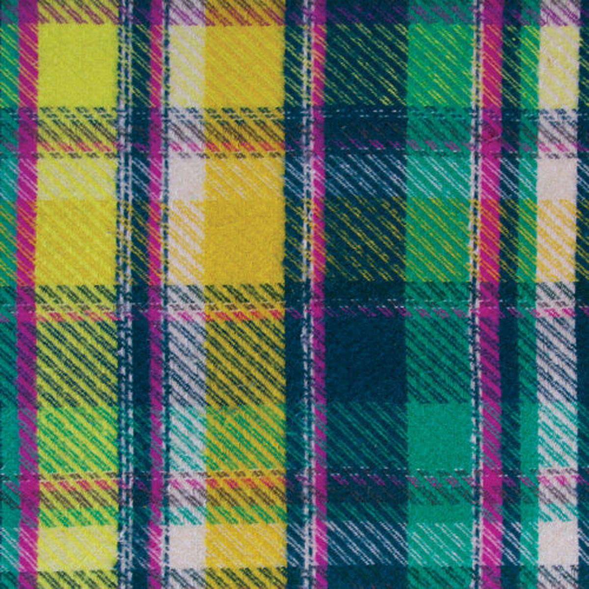 Highland Flannel-Royal Plaid Sunrise