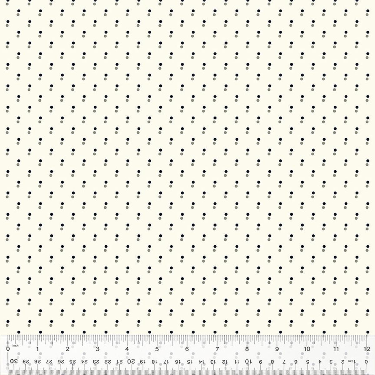 Double Dot in Grey -- BONNY by Denyse Schmidt --- Windham Fabrics