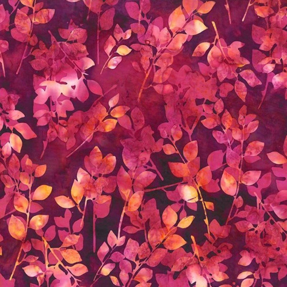Hoffman Leaves W2585 72 Magenta