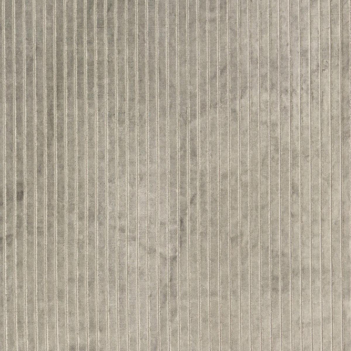 Velvet Stripe - Steel by Scalamandre Fabric