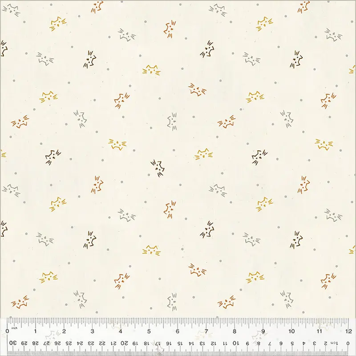 Miniatures Whistler Studios 54274-30 Cat Lover Spotted Cotton