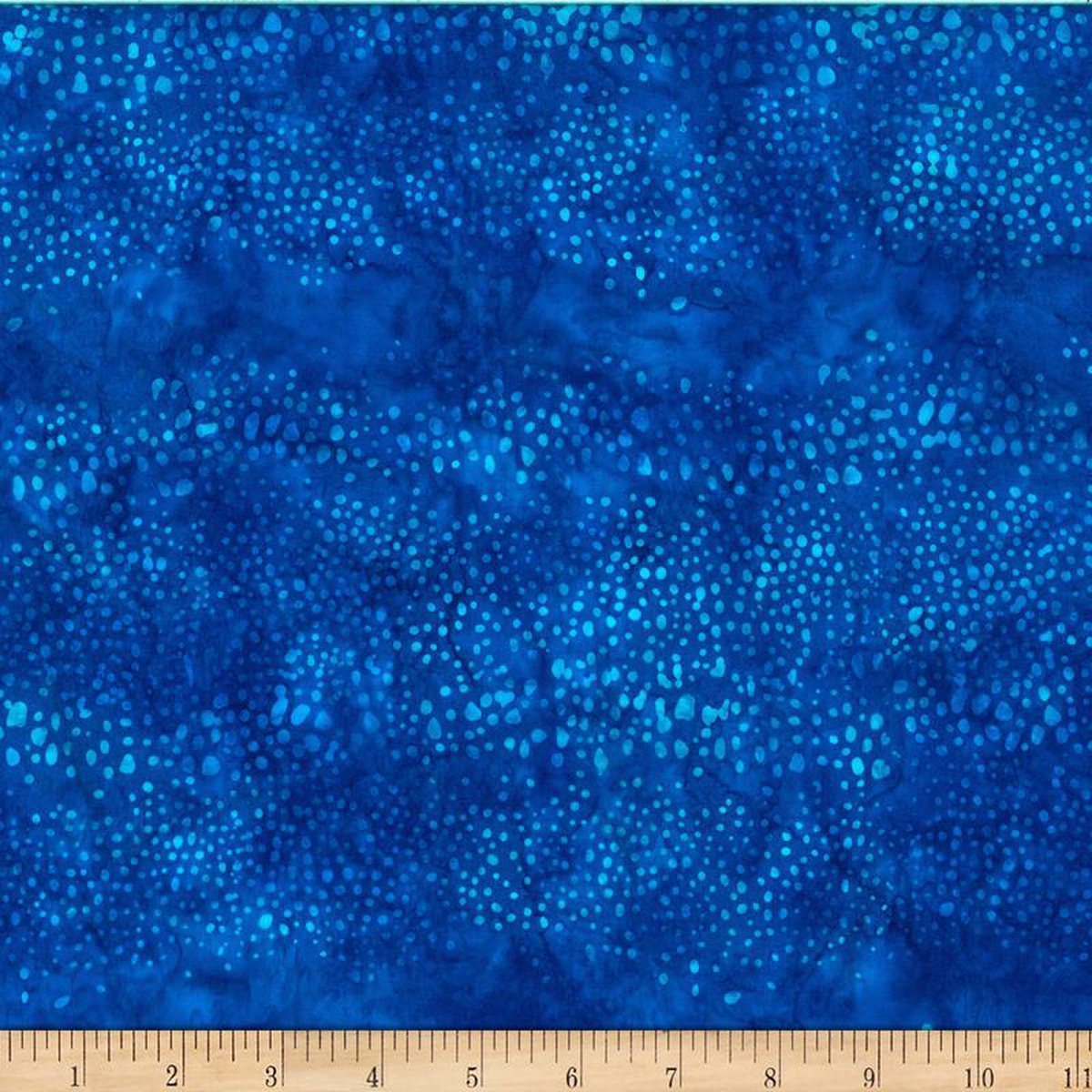 Fabric Hoffman Marlin Abstract Dots Arctic Bali Batiks by the Quarter Yard 275