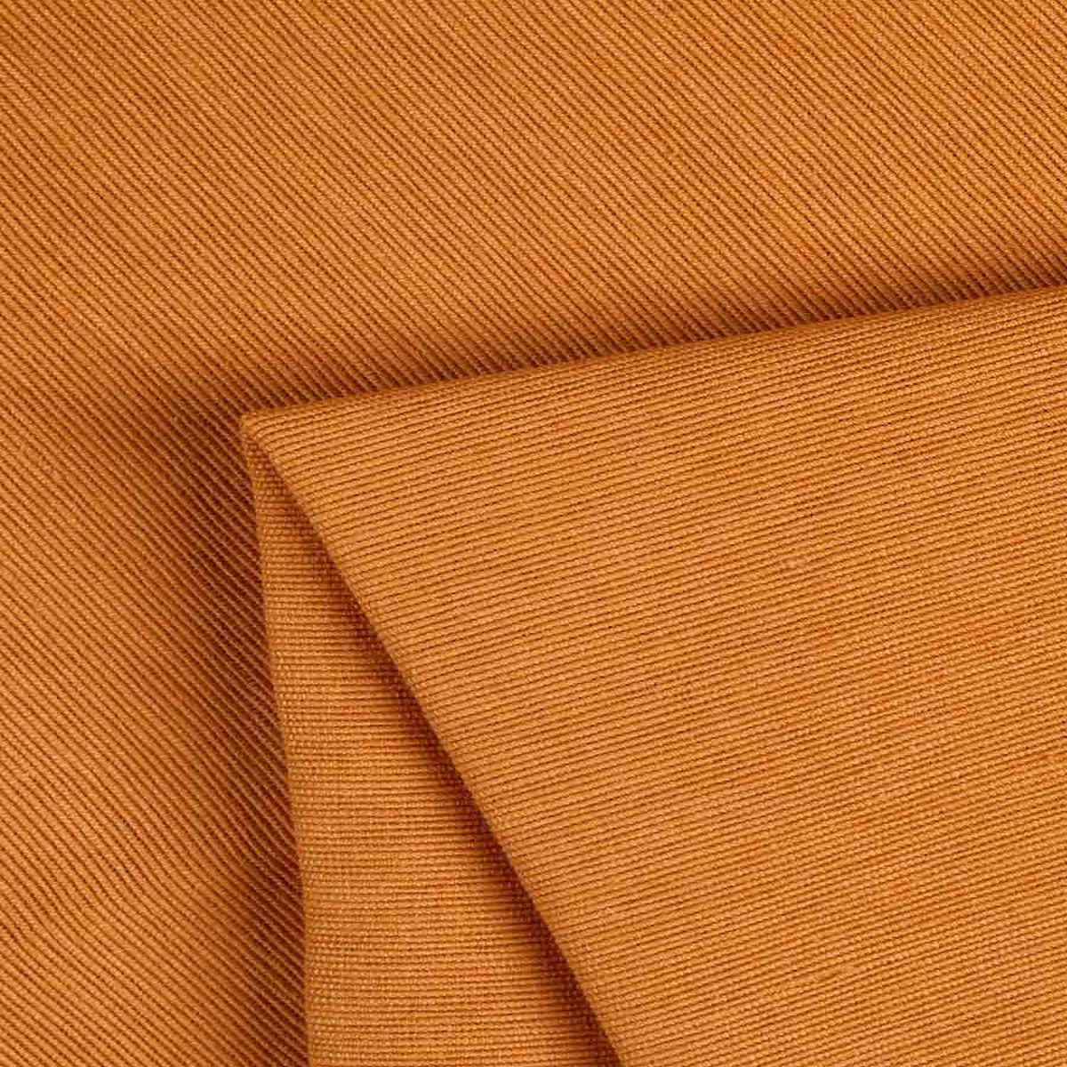 'Field Daisy' Fabric by the Yard (Ochre Orange)