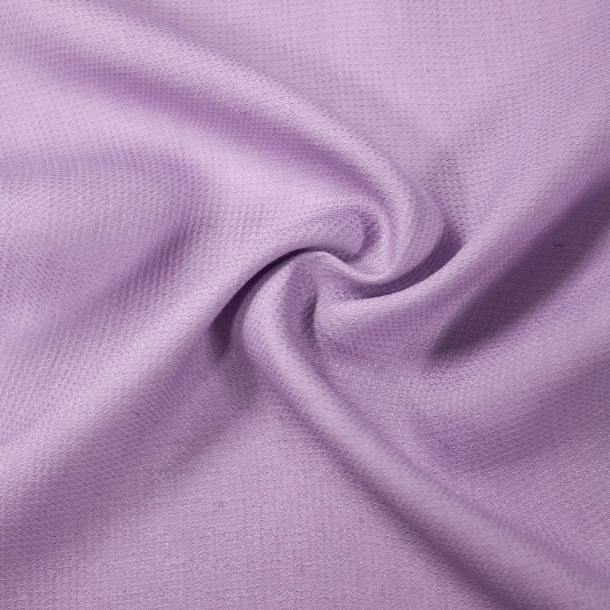 Kat Lilac Purple Cotton Textured Fabric