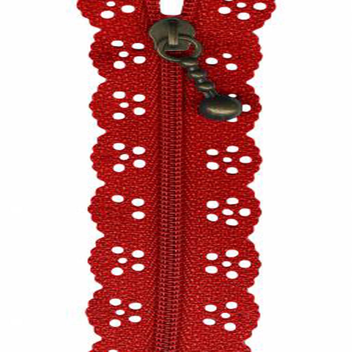 Little Lacie Zipper 8in Red