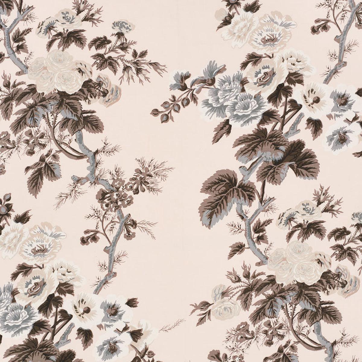 SCHUMACHER SCHUMACHER CLASSICS PYNE HOLLYHOCK PRINTS PRINTS BLUSH - 174454