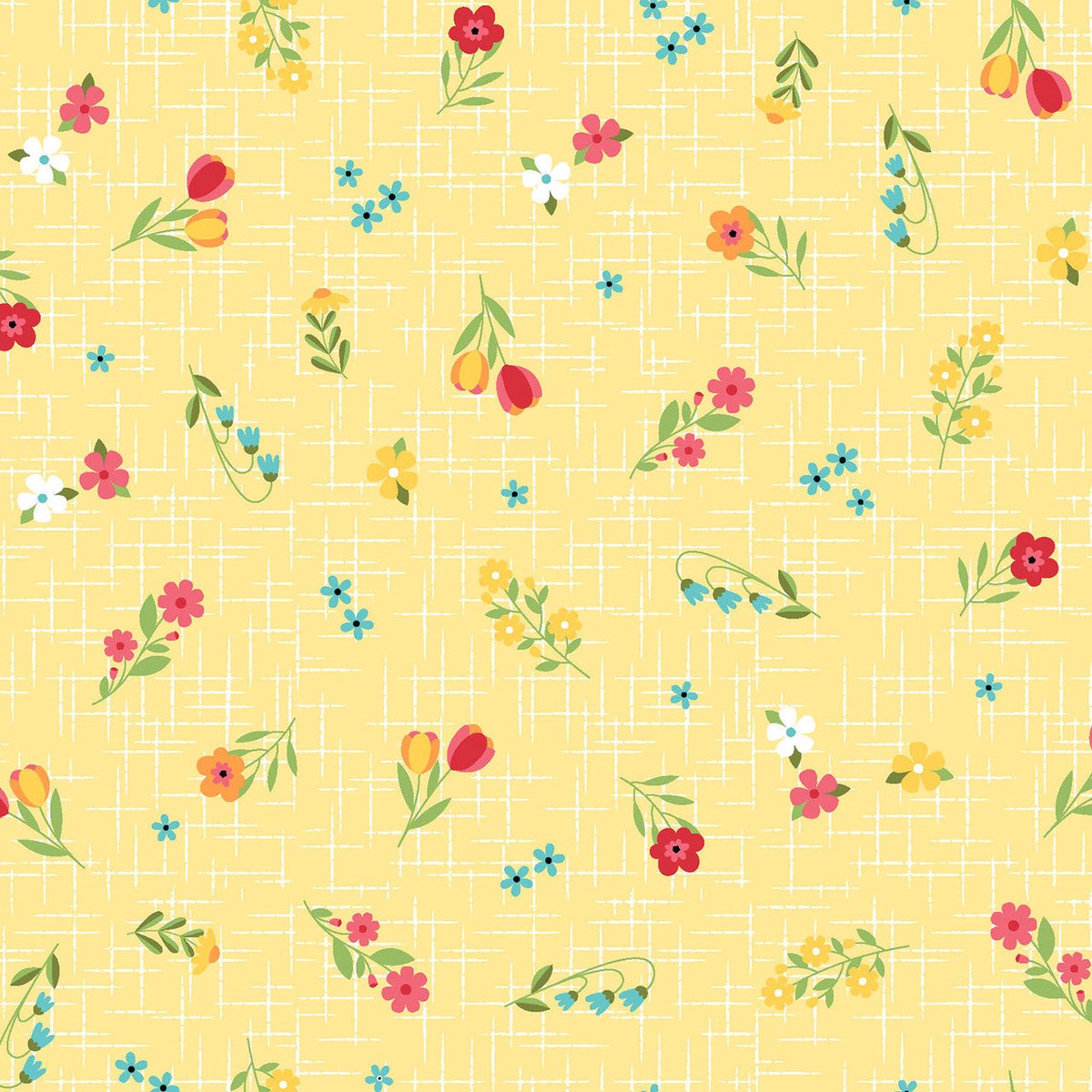 Sippin' on Sunshine - Ditsy Texture Yellow | MAS11076-S