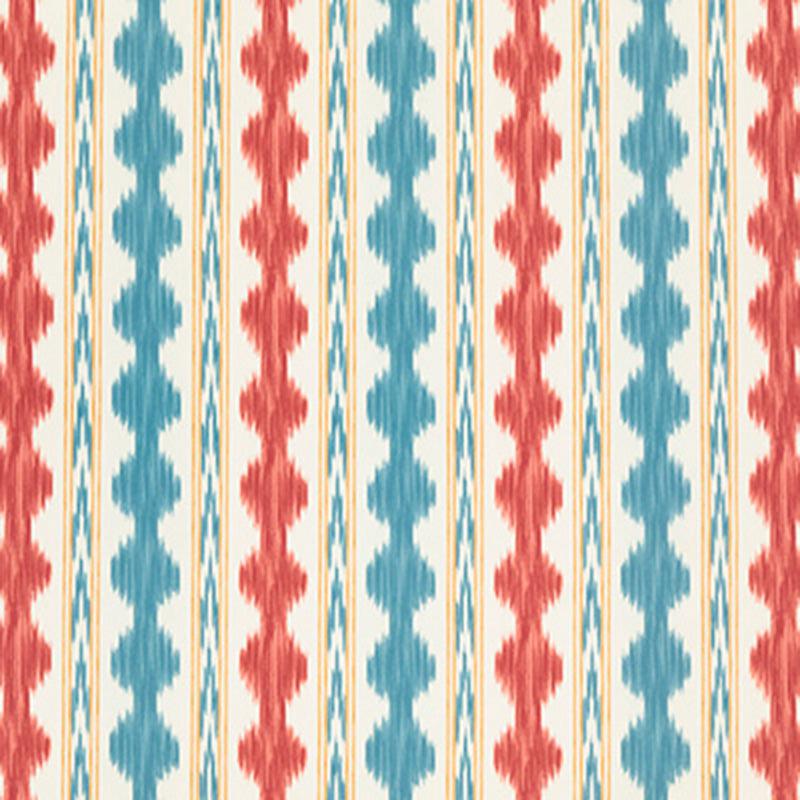 Brunschwig & Fils Avera Print Red Fabric 8018120.95.0