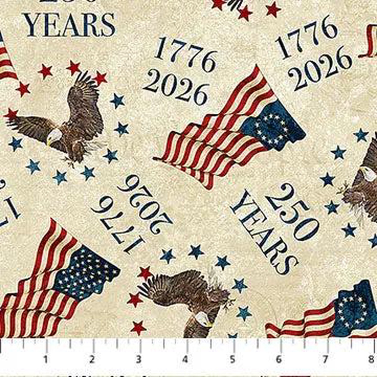 America 250 - Stonehenge DP28370-12 Cotton 4445 Fabric Per Yard