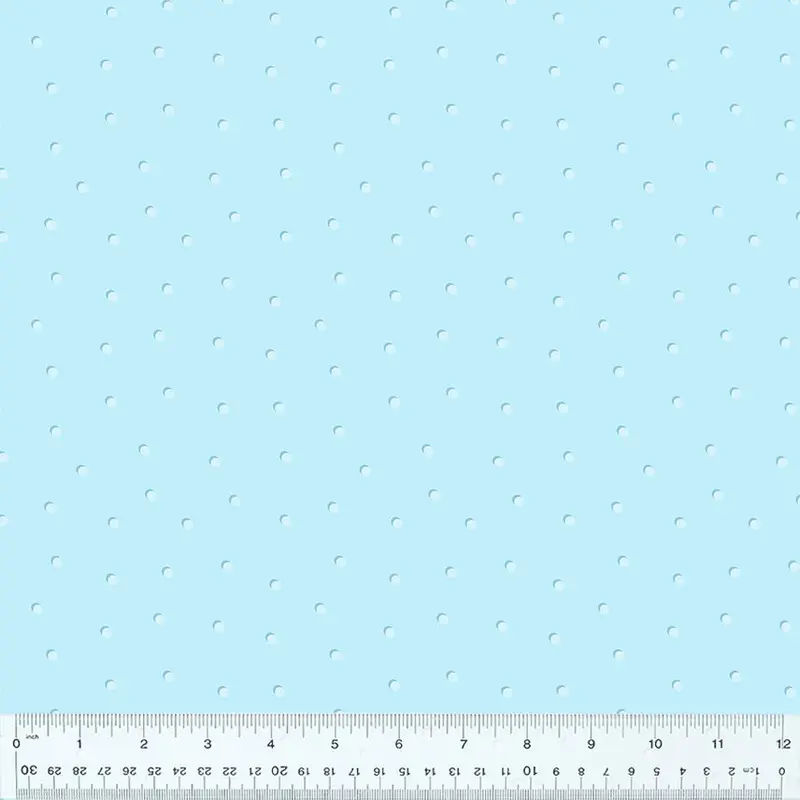 Color Club Heather Valentine of The Sewing Loft 53303-20 Ocean Dotted Cotton