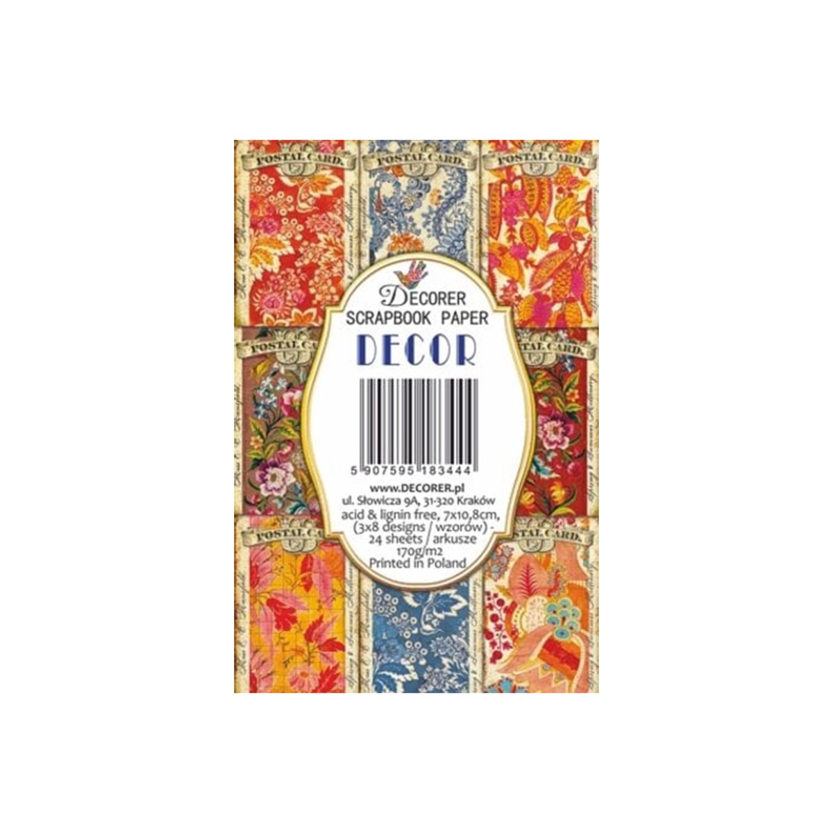 Mini Paper Pack (24pcs) - Decor