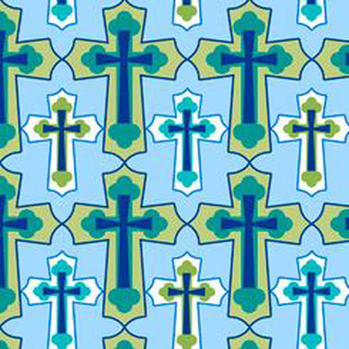 Quilting Treasures, Psalms, 1649-28253-B-10O, Blue