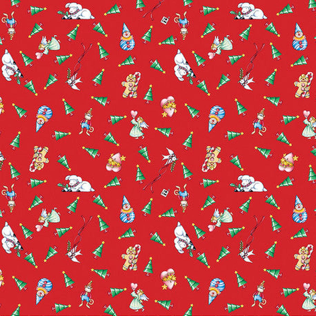 Christmas Tree Toss Fabric