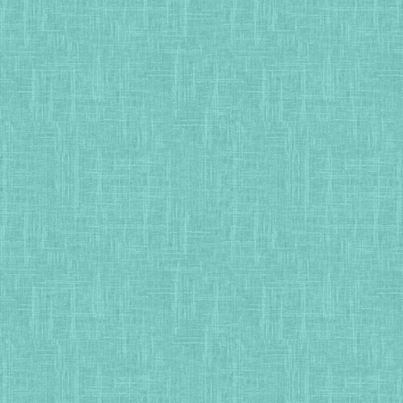 Fabric Hoffman Aqua 24/7 Linen by the Quarter Yard S4705-41