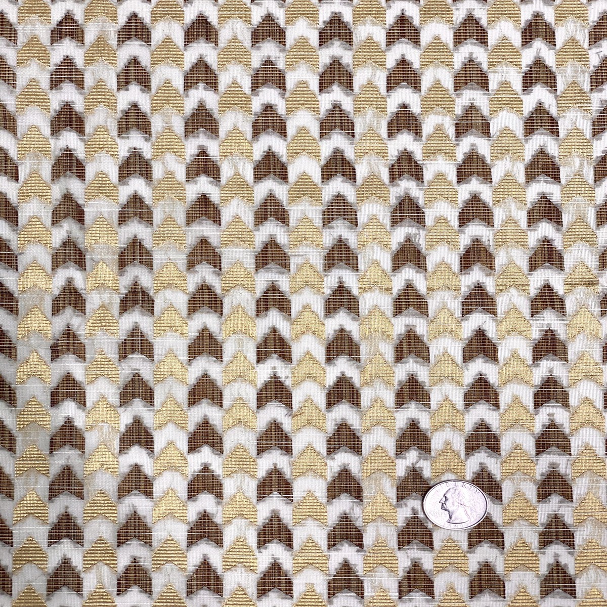 Off-White Gold 1040 Cotton Blend Novelty
