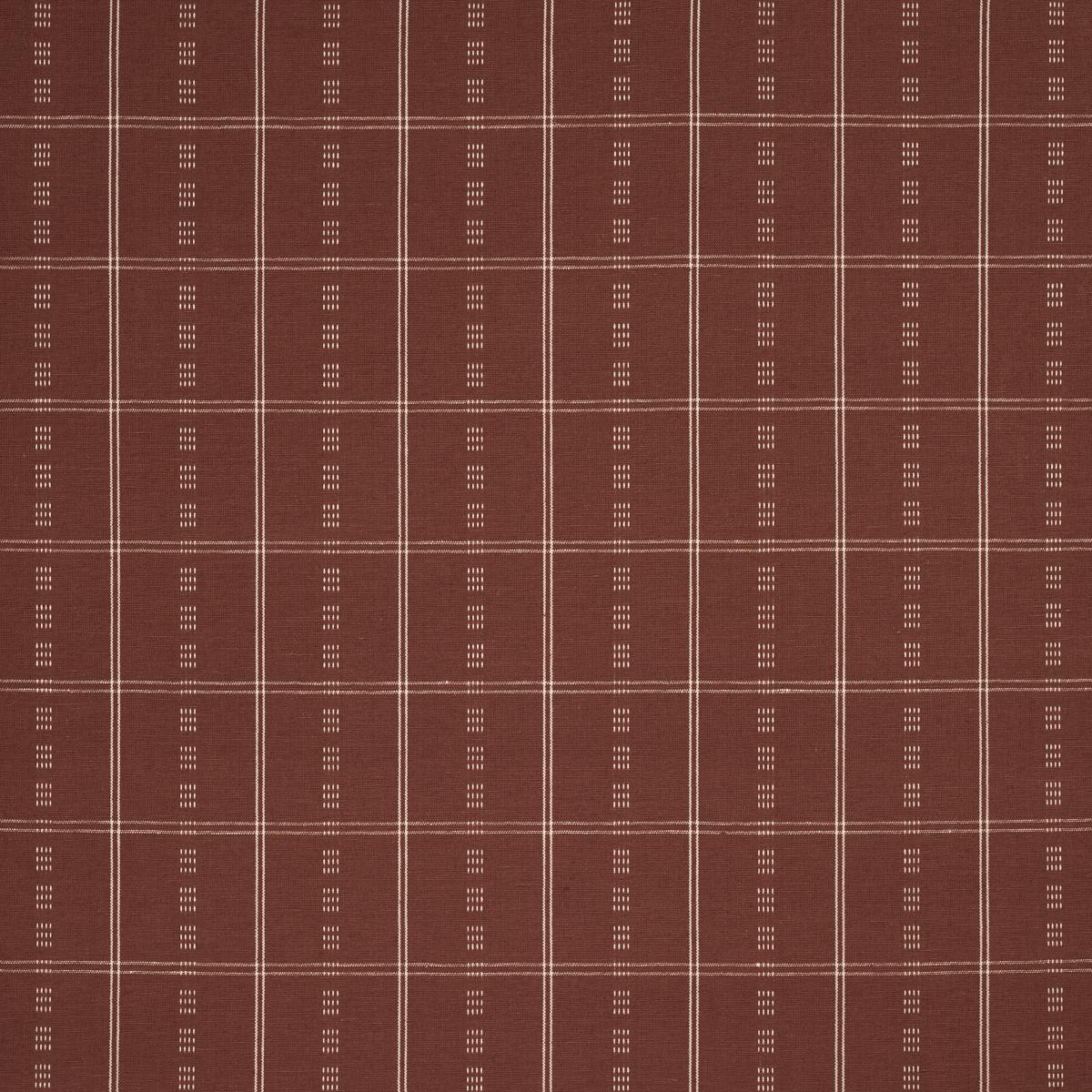 Schumacher Ayan Terracotta Fabric
