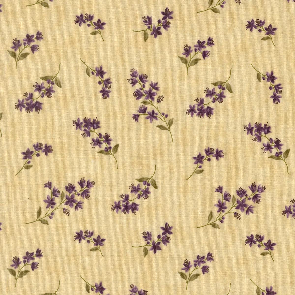 Moda Collections Essence - Blossoms Florals Parchment 46274 11
