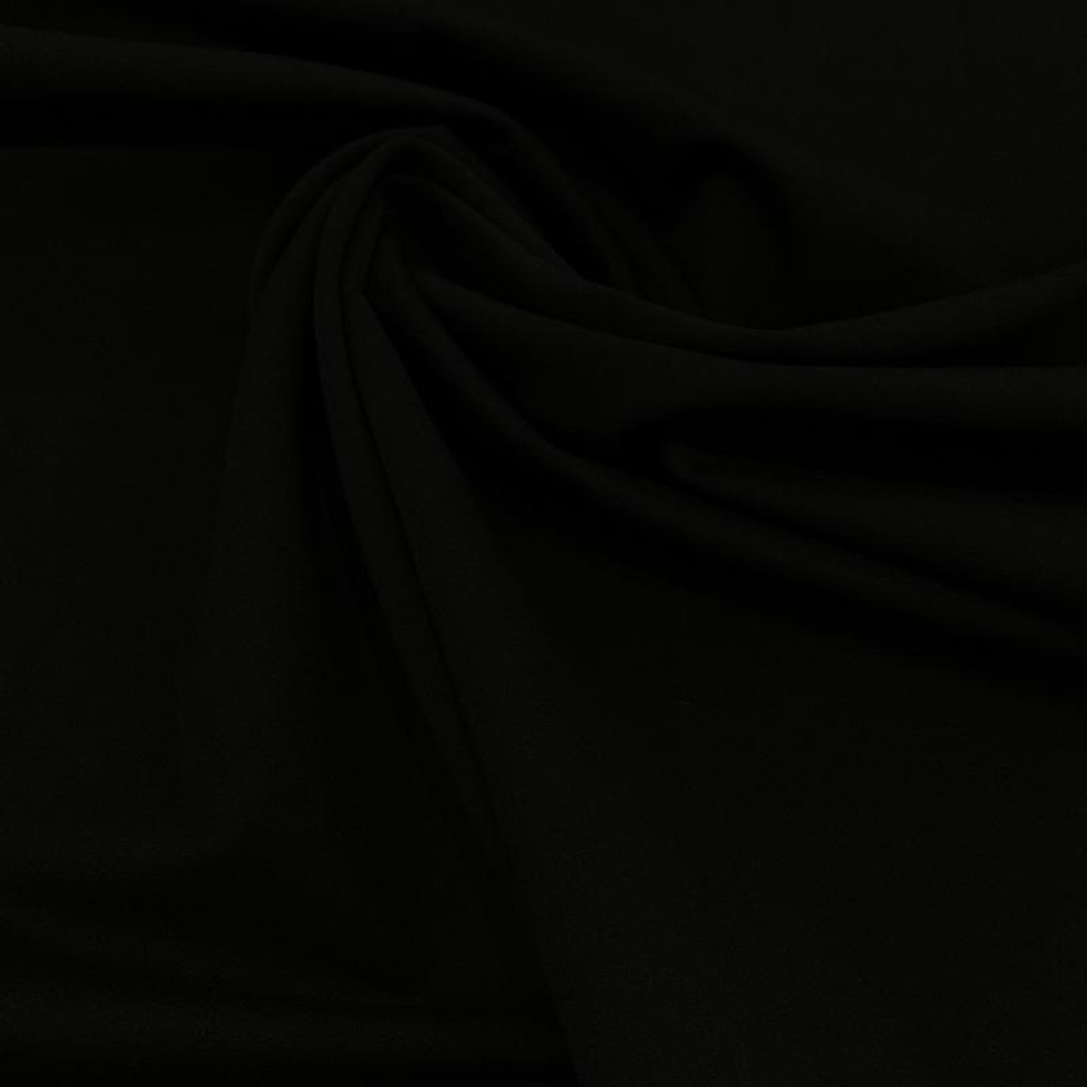 Black Ponti Knit Fabric 8211 Black