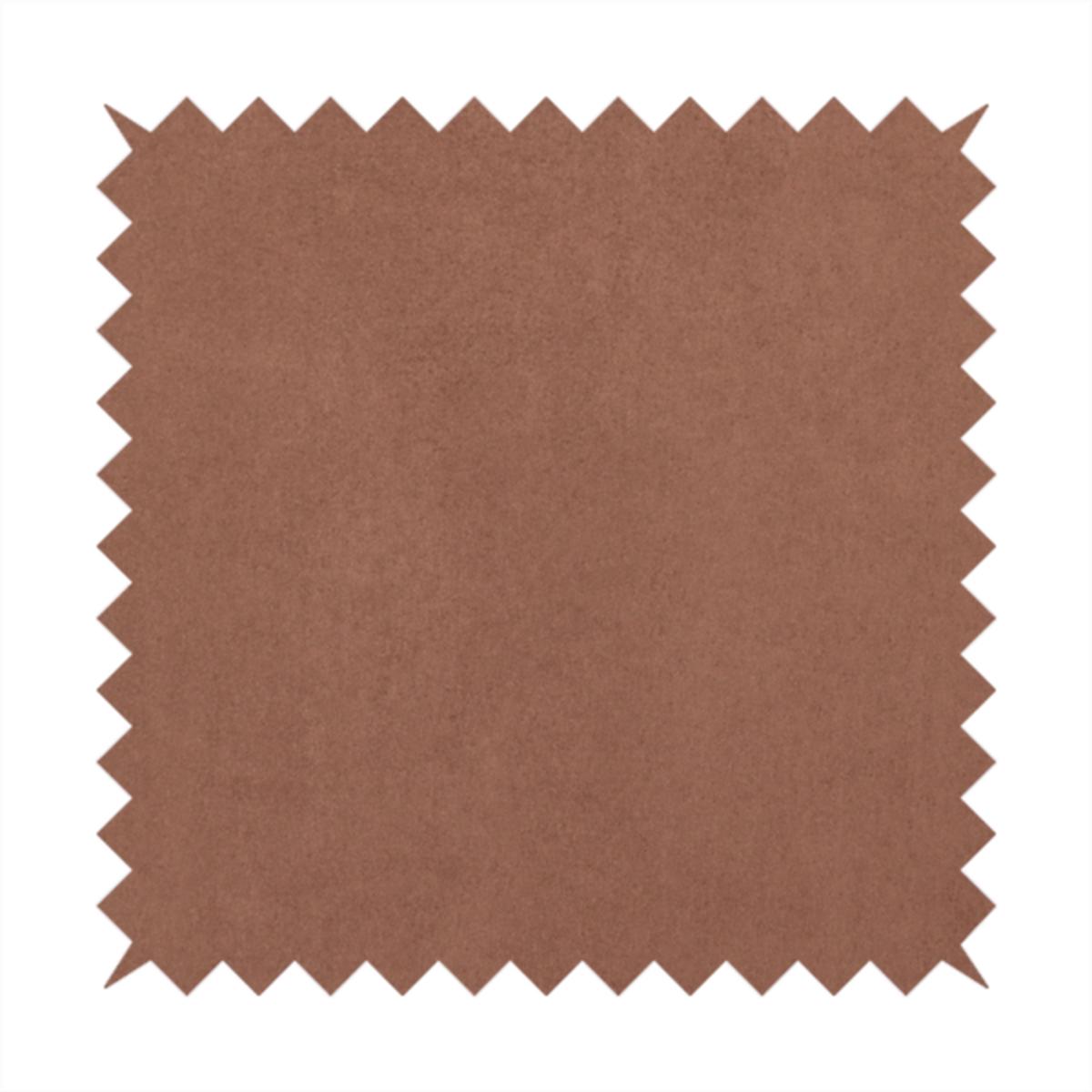 Annecy Water Repellent Velvet Chocolate Brown Colour Upholstery Fabric CTR-3281