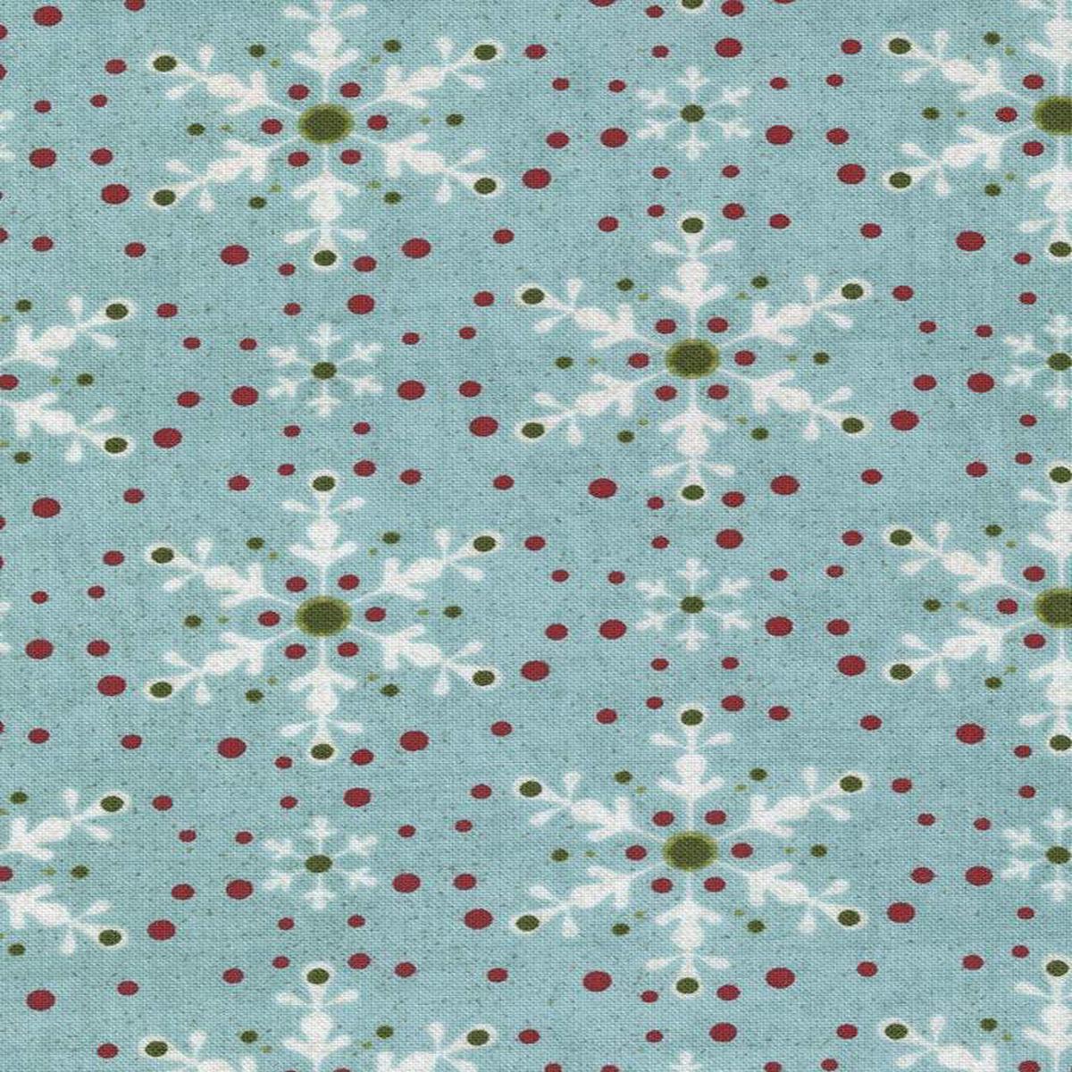 Peppermint Bark Snowflakes By Basicgrey For Moda Frosty