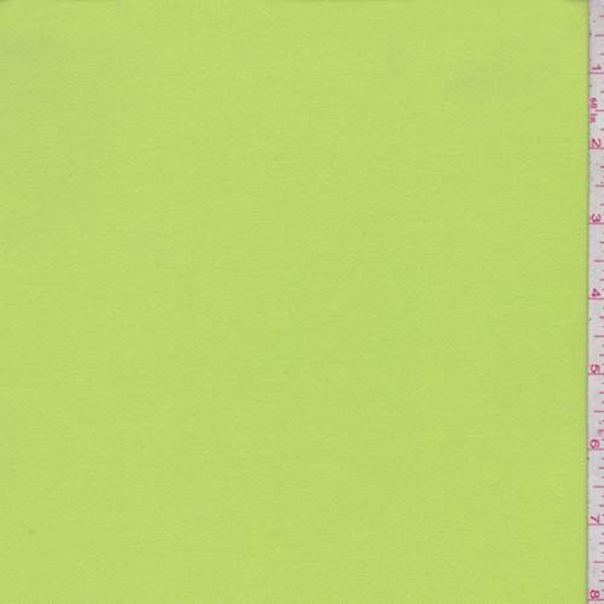 6 YD PC-Bright Lime Pique Jersey Knit Activewear Fabric