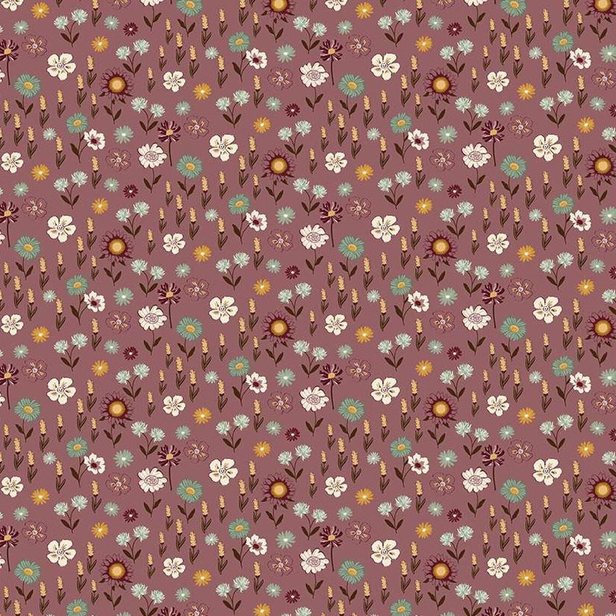 The Awe of Autumn - Floral Purple