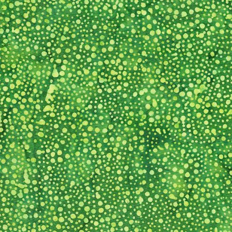 William's Garden Batiks Green - (2)