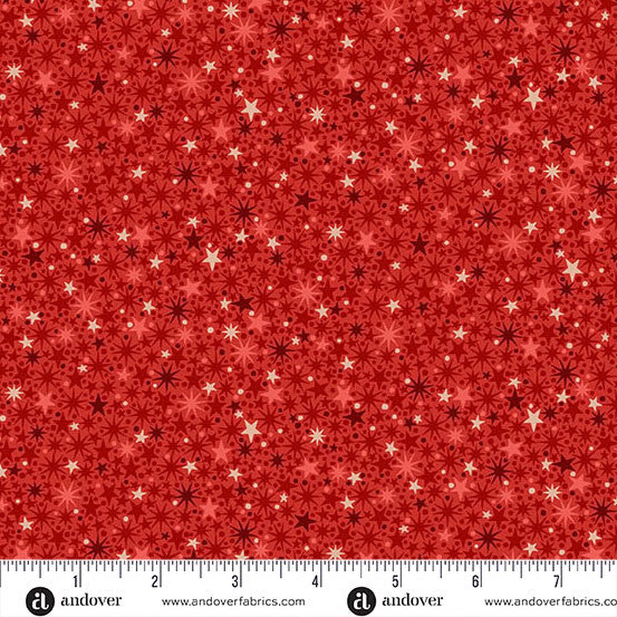 The Nutcracker by Makower: Twinkle - Red