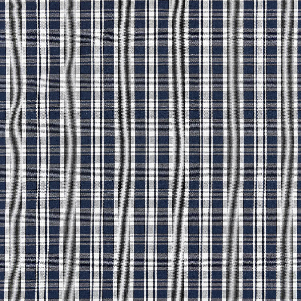 Preston Cotton Plaid - Navy by Scalamandre Fabric