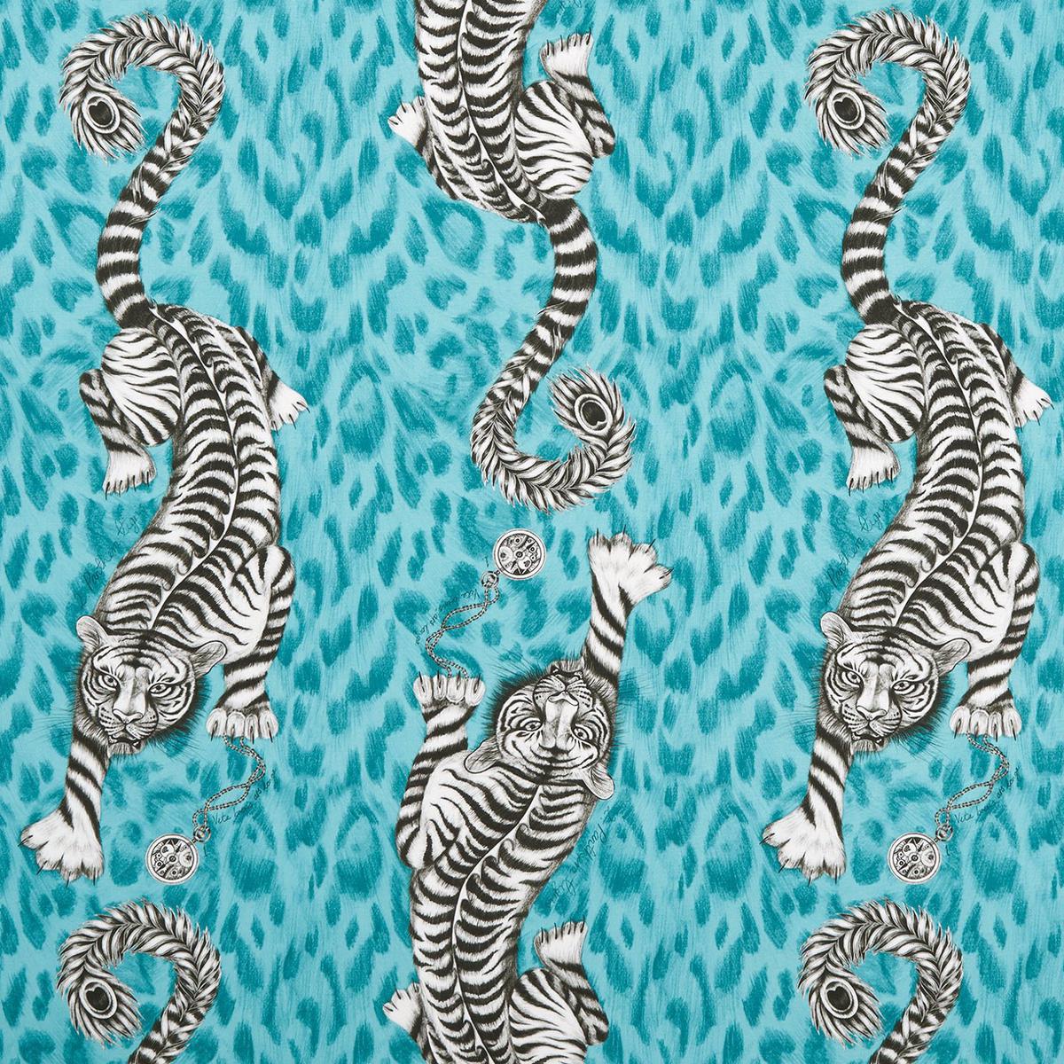 Tigris - Teal | Quantity (Metres)