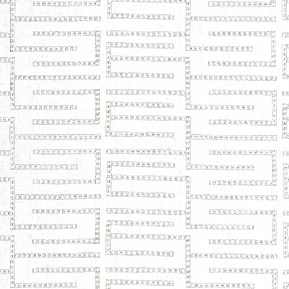 Architect Embroidery Cloud Fabric
