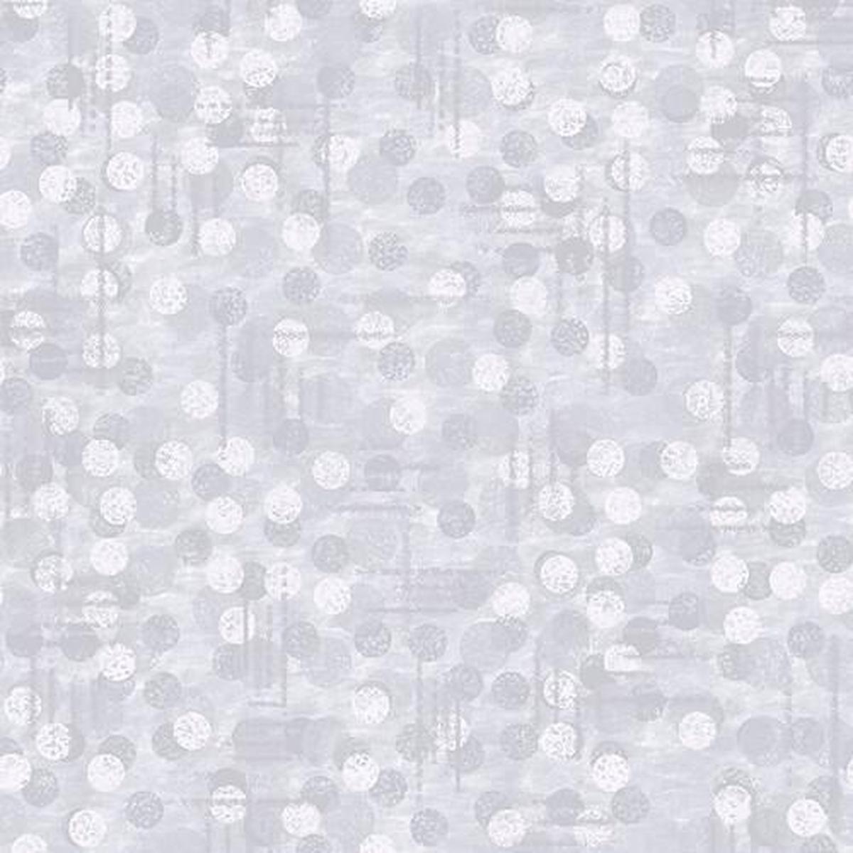 Jot Dot grey 108" wide - Default Title