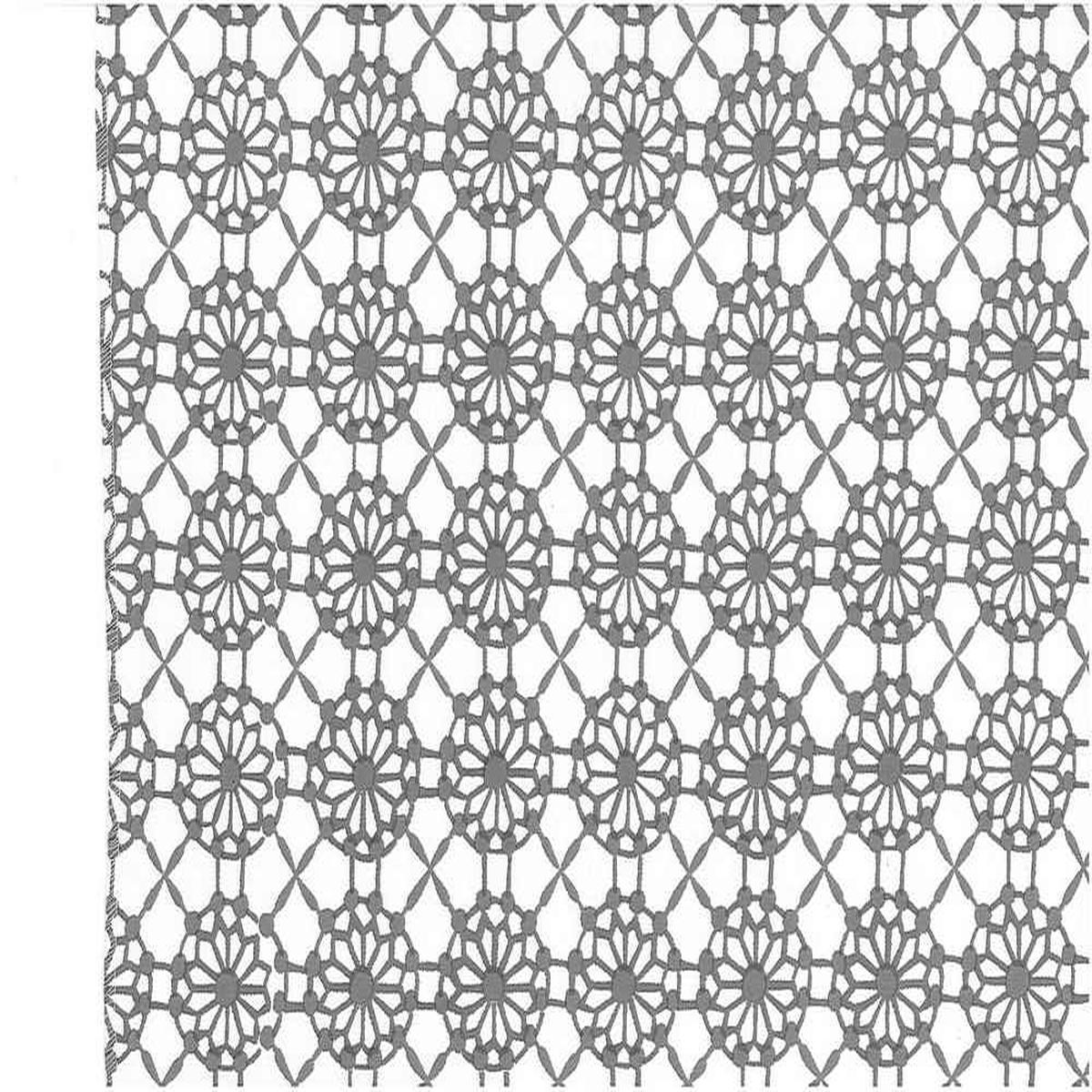 Mahal Print Taupe White Laura Kiran Fabric