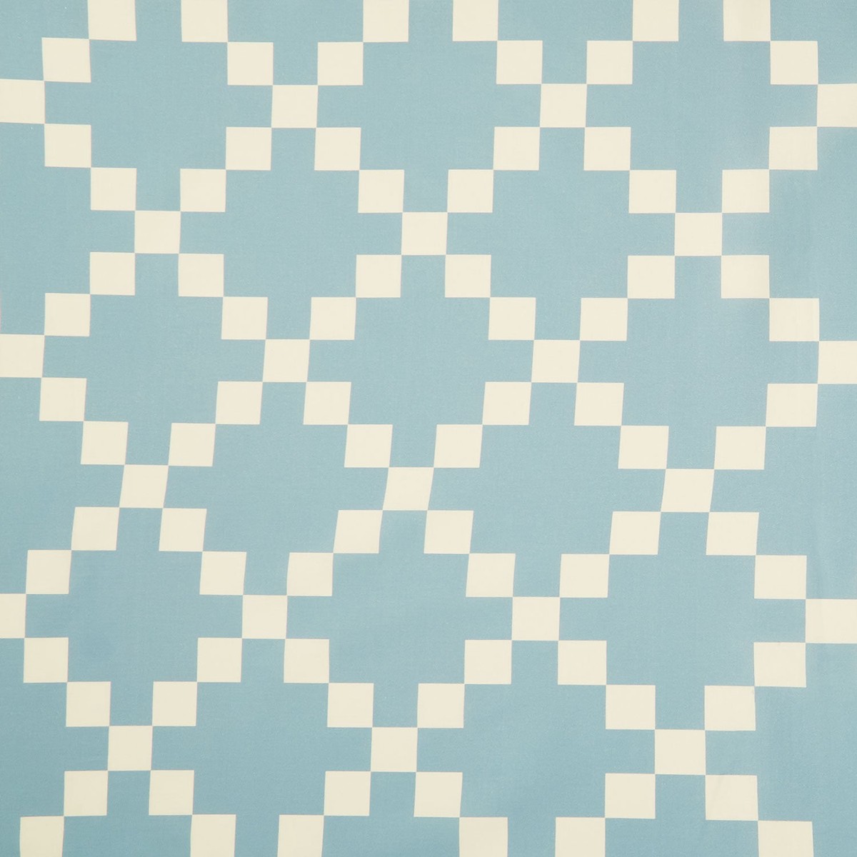 Perfect Points - Nine Patch Cheater Print Blue Yardage