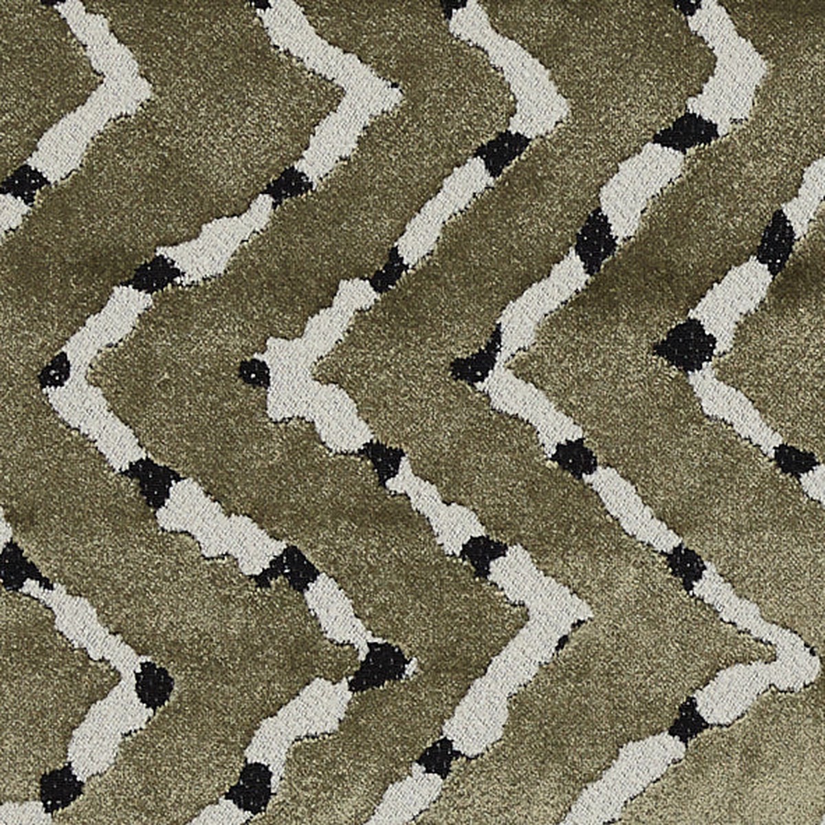 Prestigious Textiles Zorro Velvet Fabric Grassland