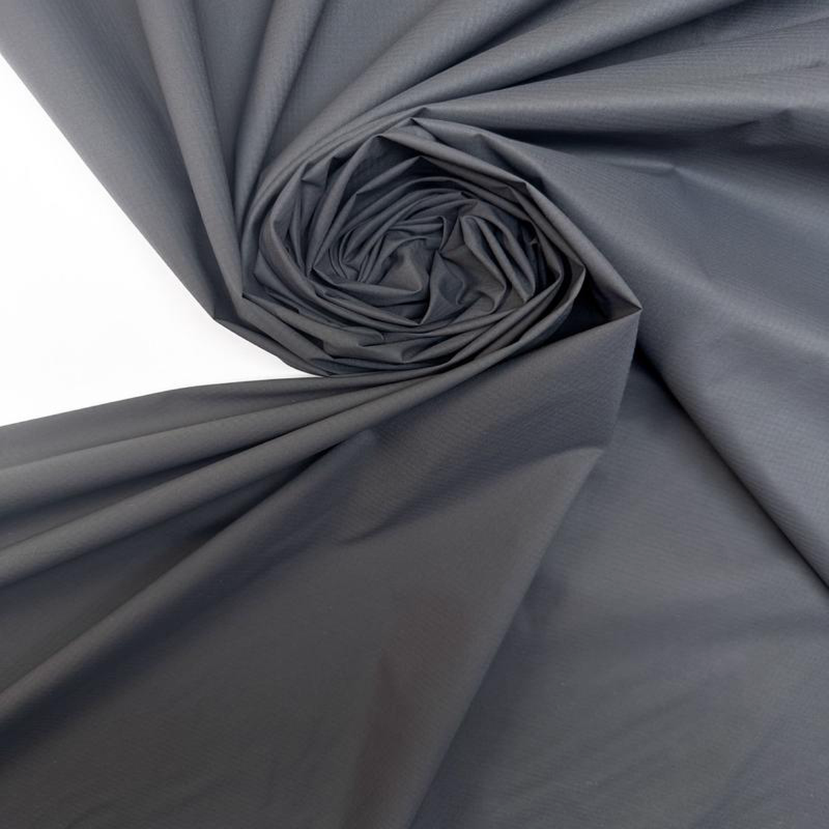 Checked Gray Nylon Ripstop