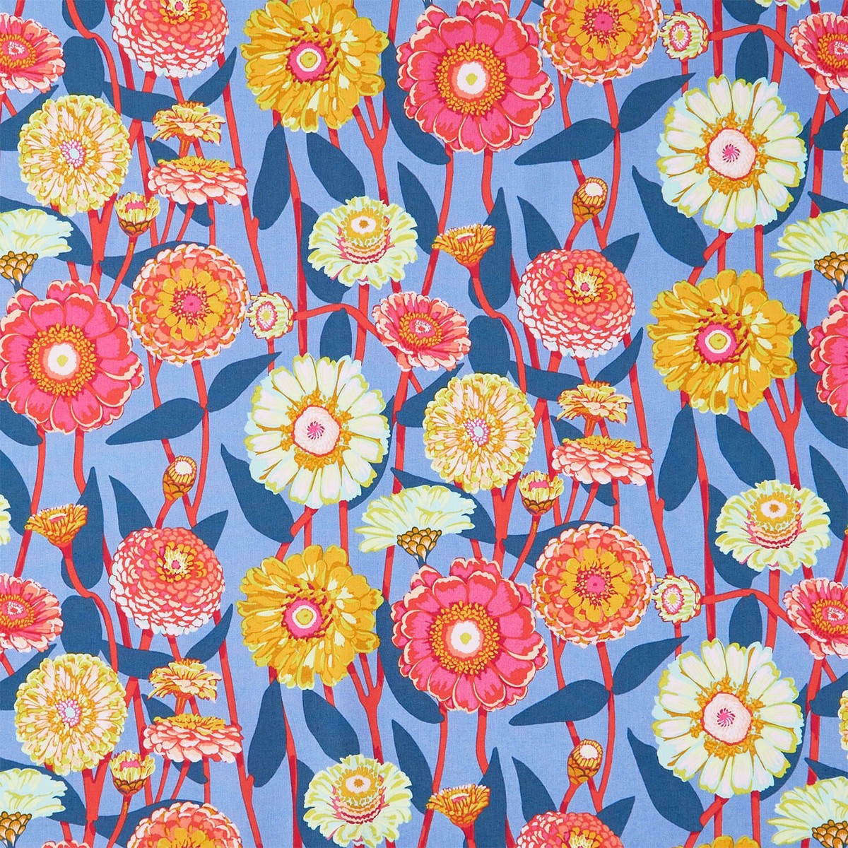 Jumpstart - Zinna Show Glow Yardage