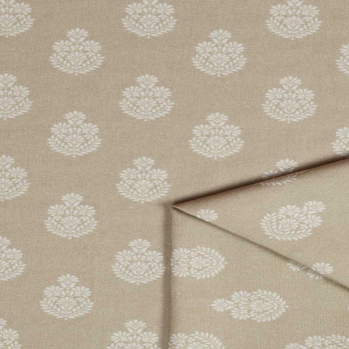 'Mandana' Fabric by the Yard (Beige/ Grey)