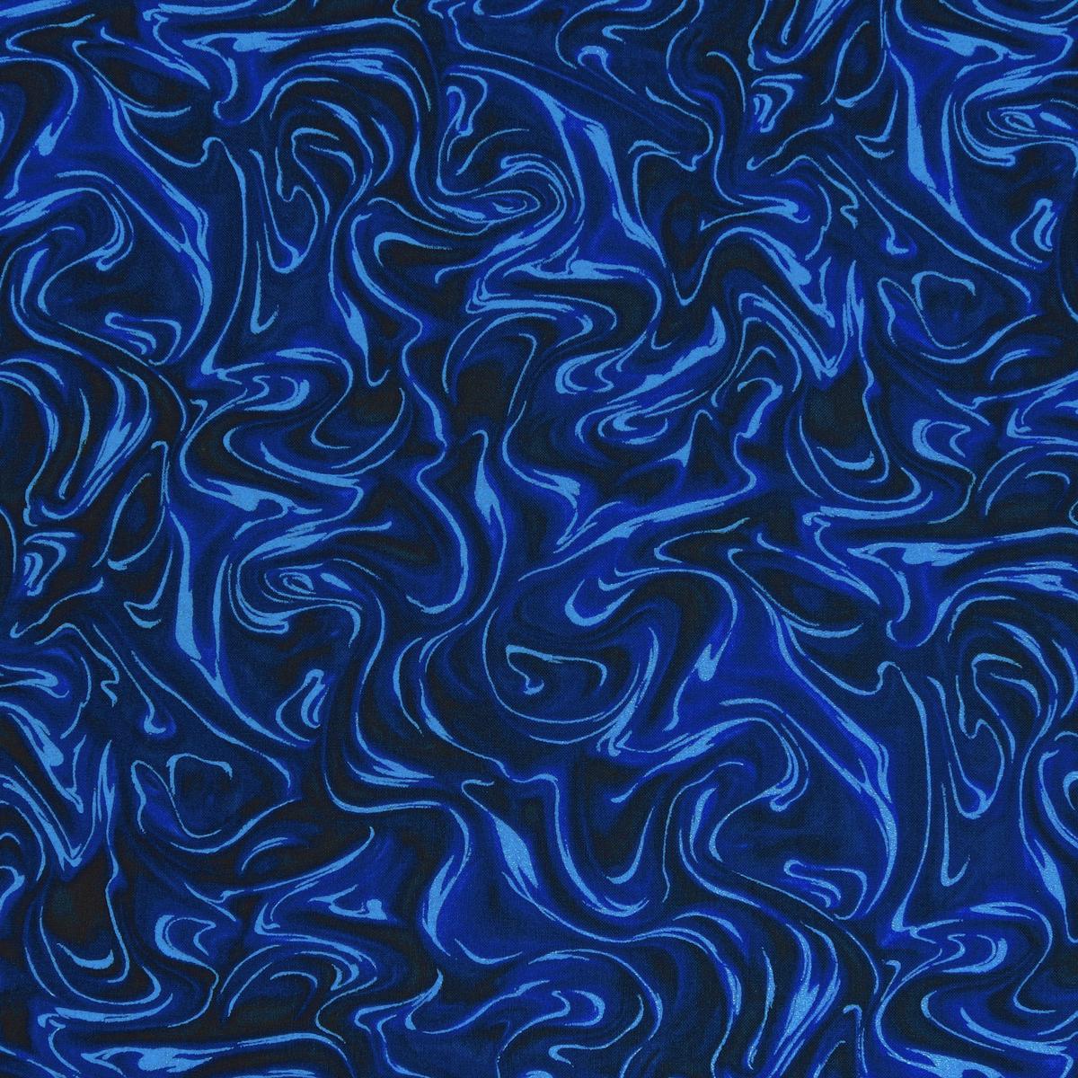 Pearlized Marble Fabric Collection - Royal