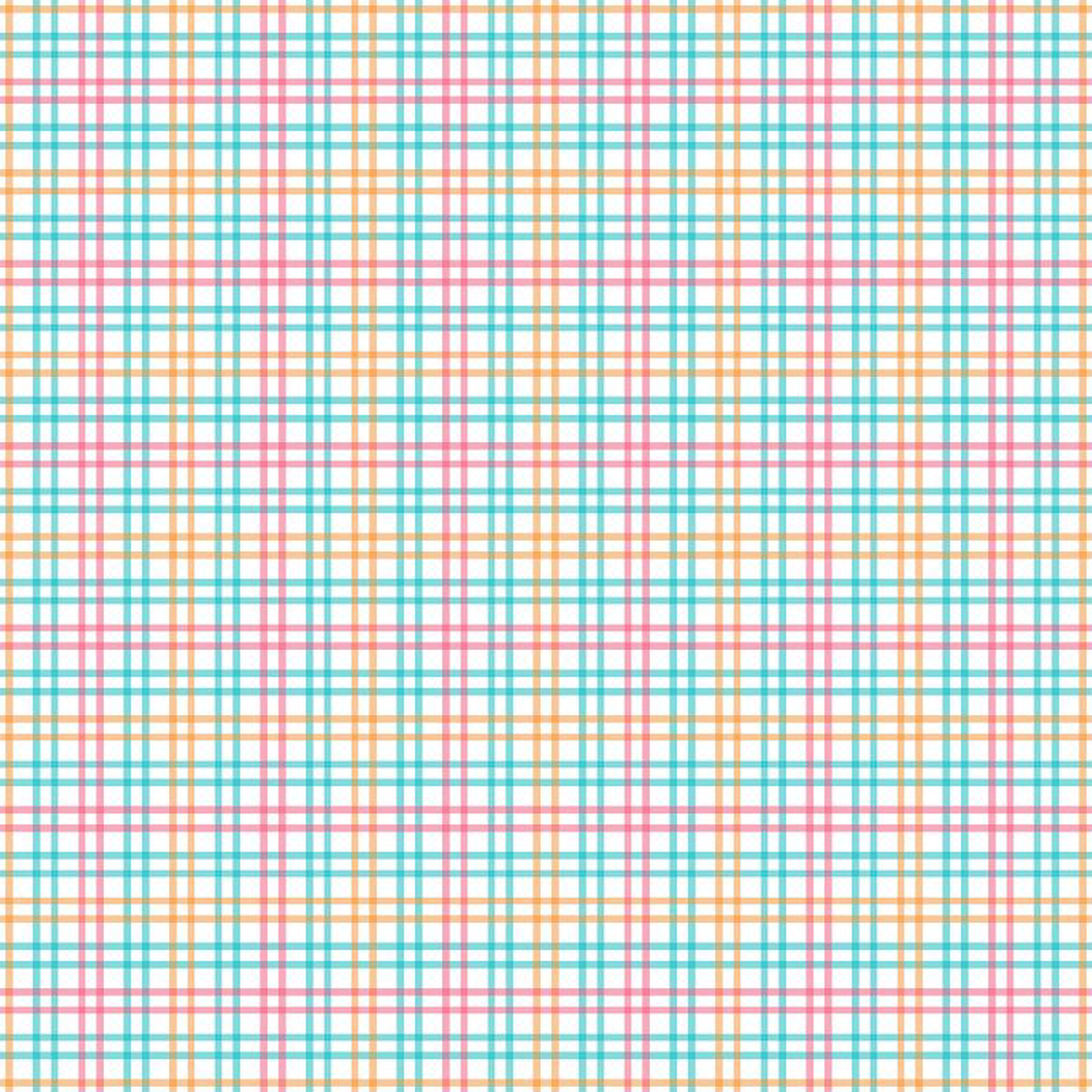 Plaid for Summer Pattern 3 Quilting Cotton Fabric