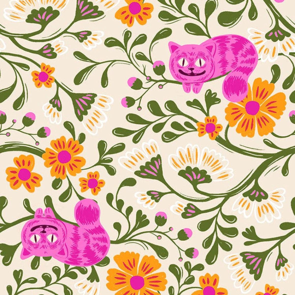 Ruby Star Society Hello Alice Fabric - Cheshire Shell RS2123 11