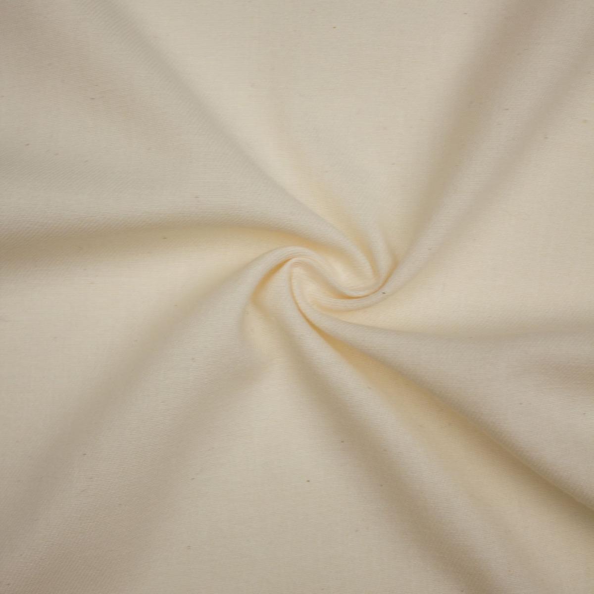 Ridwan Ecru Wool Blend Fabric